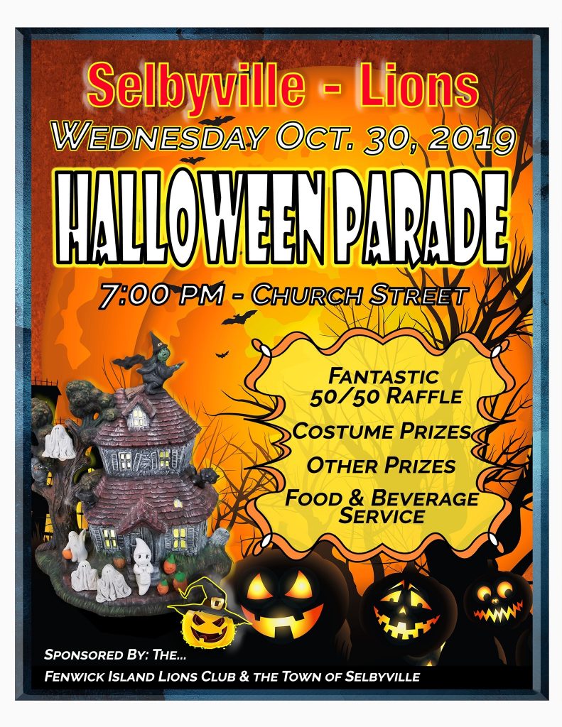 2019 Halloween Parade Application
