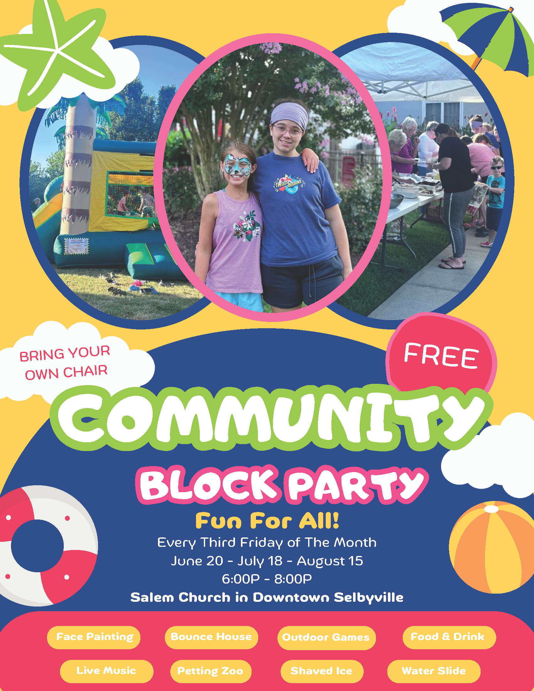 BLOCK PARTY FLYER 2025