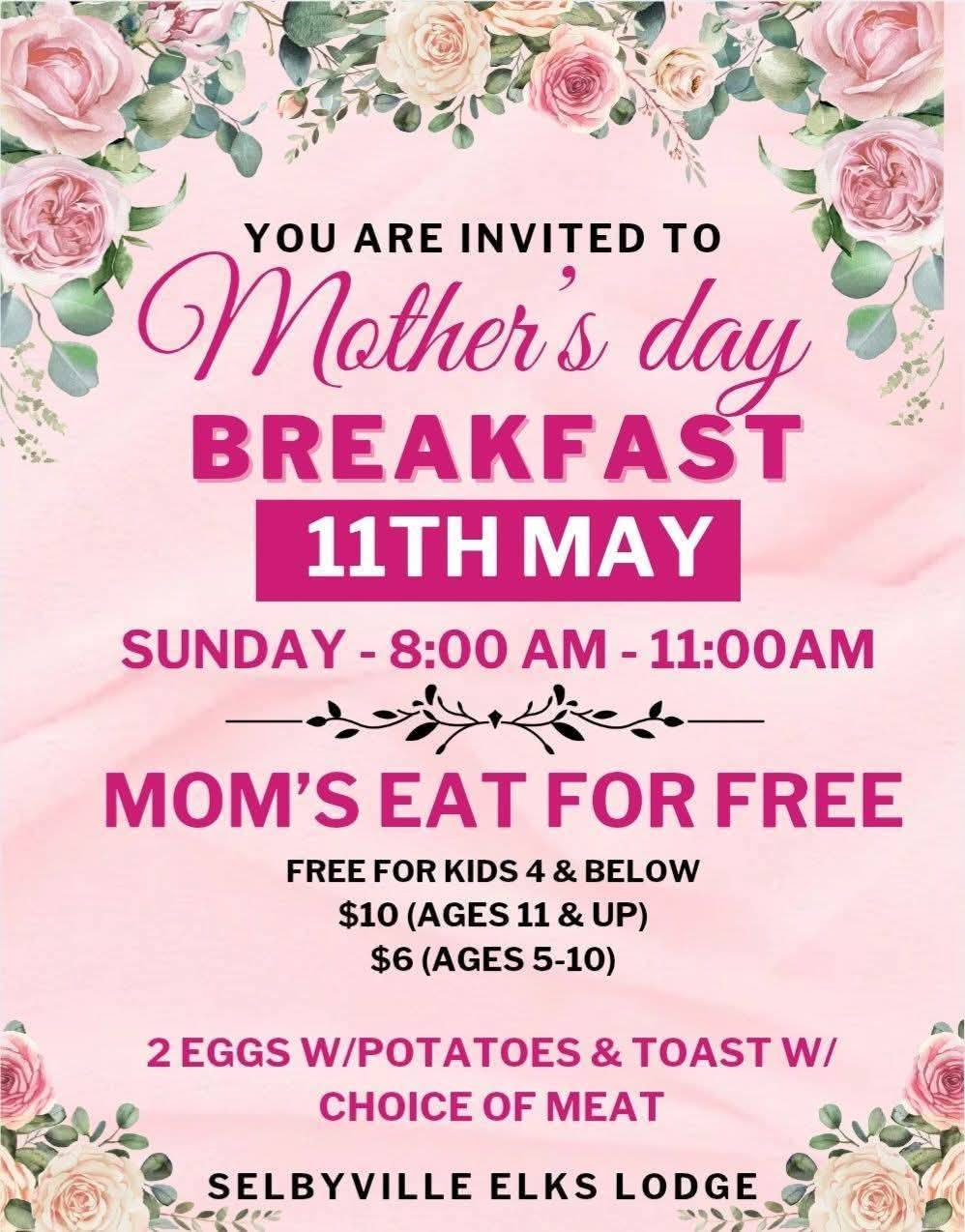 Selbyville Elks Mothers Day 5-11-25