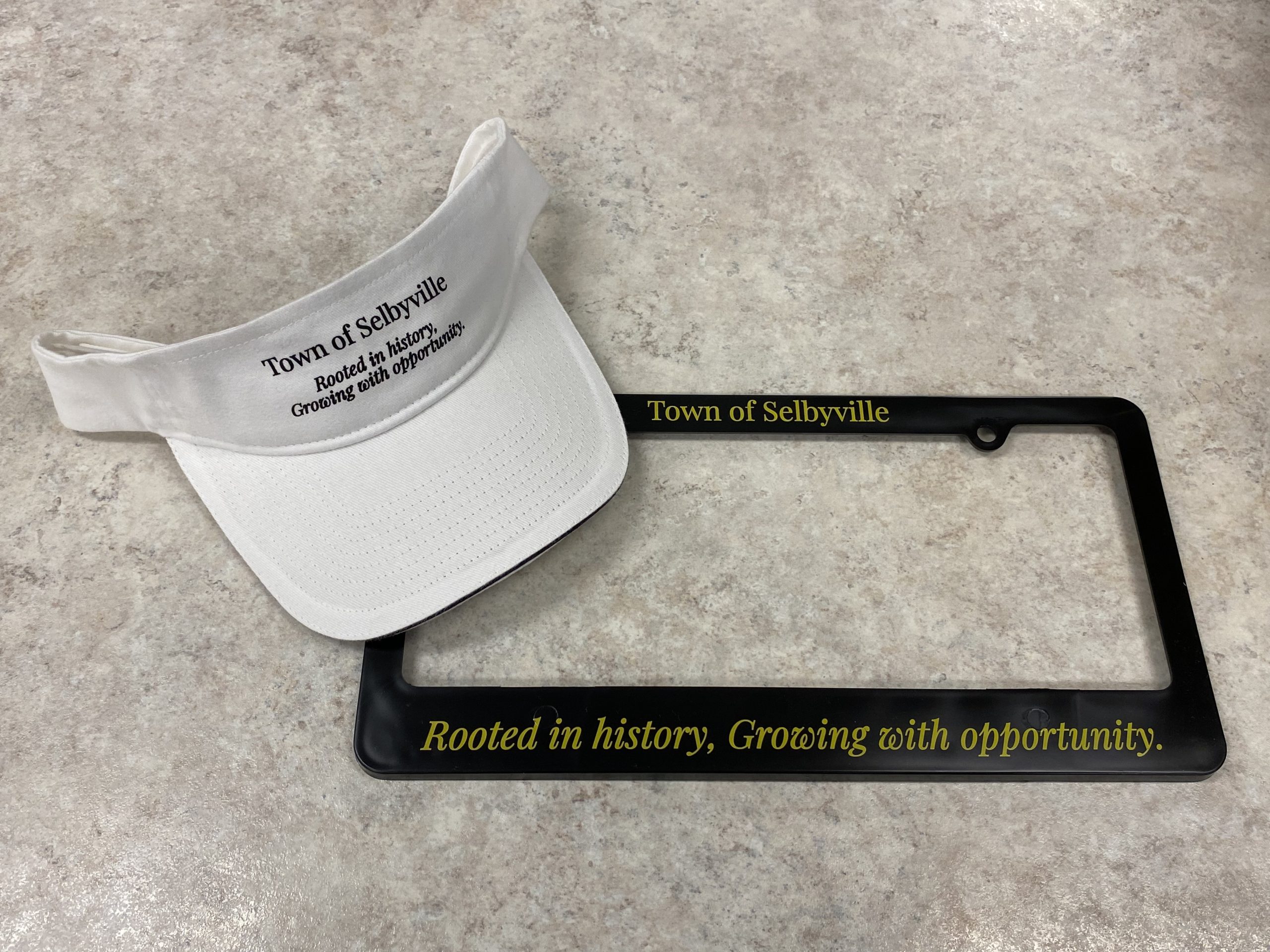 OTD 2025 Visor & License Plate Frame